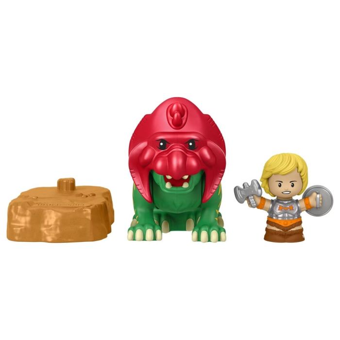 Masters of the Universe Little People Collector Figure Set He-Man & Battle Cat