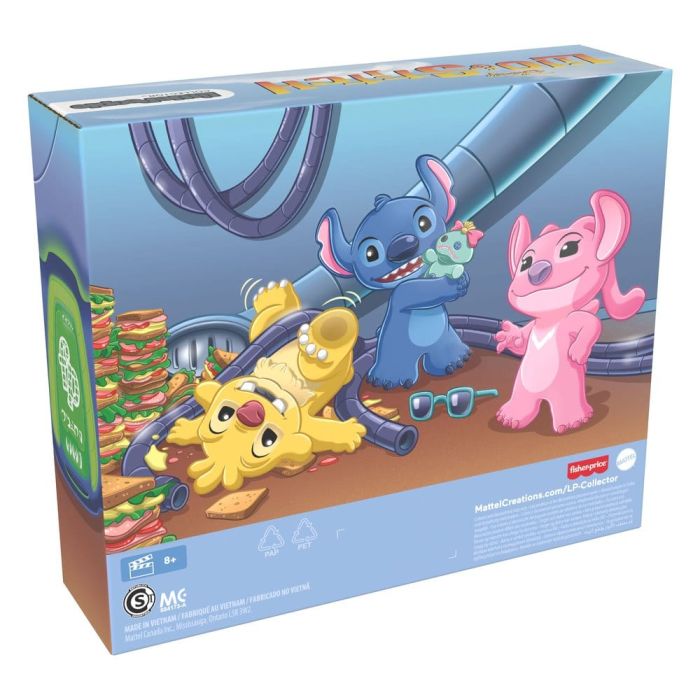 Lilo & Stitch Little People Collector Mini Figure 3-Pack Stitch & The Cousins 7 cm