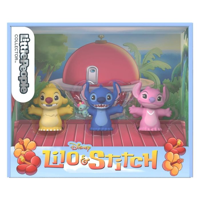 Lilo & Stitch Little People Collector Mini Figure 3-Pack Stitch & The Cousins 7 cm