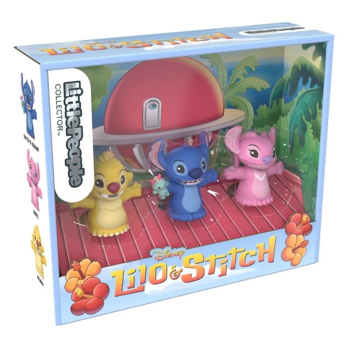 Lilo & Stitch Little People Collector Mini Figure 3-Pack Stitch & The Cousins 7 cm