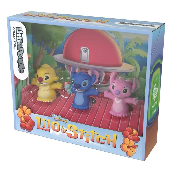 Lilo & Stitch Little People Collector Mini Figure 3-Pack Stitch & The Cousins 7 cm
