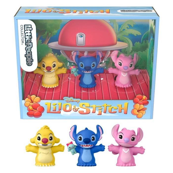 Lilo & Stitch Little People Collector Mini Figure 3-Pack Stitch & The Cousins 7 cm