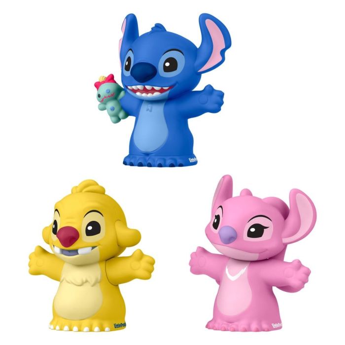 Lilo & Stitch Little People Collector Mini Figure 3-Pack Stitch & The Cousins 7 cm