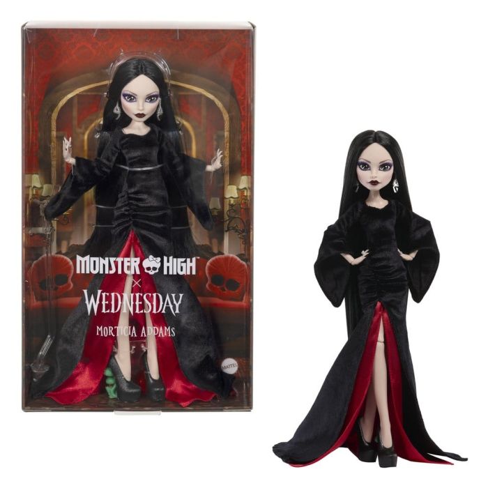 Monster High x Wednesday Collector Doll Morticia Addams