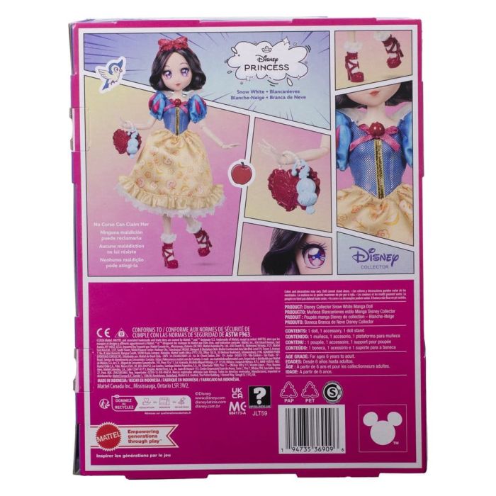 Disney Princess Doll Manga Snow White 22 cm