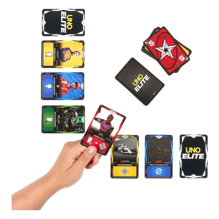 Formula 1 UNO Card Game Elite F1 Starter-Set
