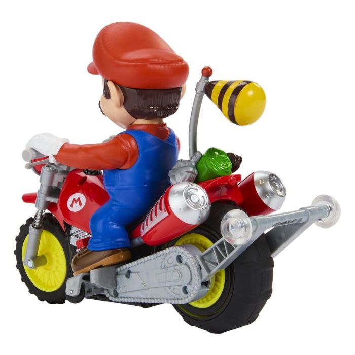 The Super Mario Galaxy Movie Hot Wheels RC Vehicle Mario Wheelie Motocross