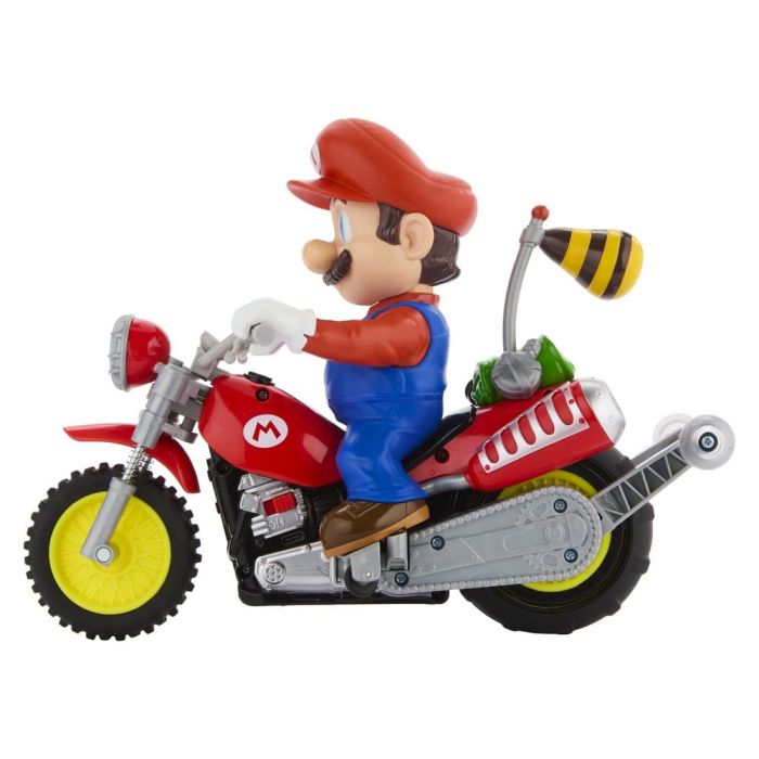 The Super Mario Galaxy Movie Hot Wheels RC Vehicle Mario Wheelie Motocross