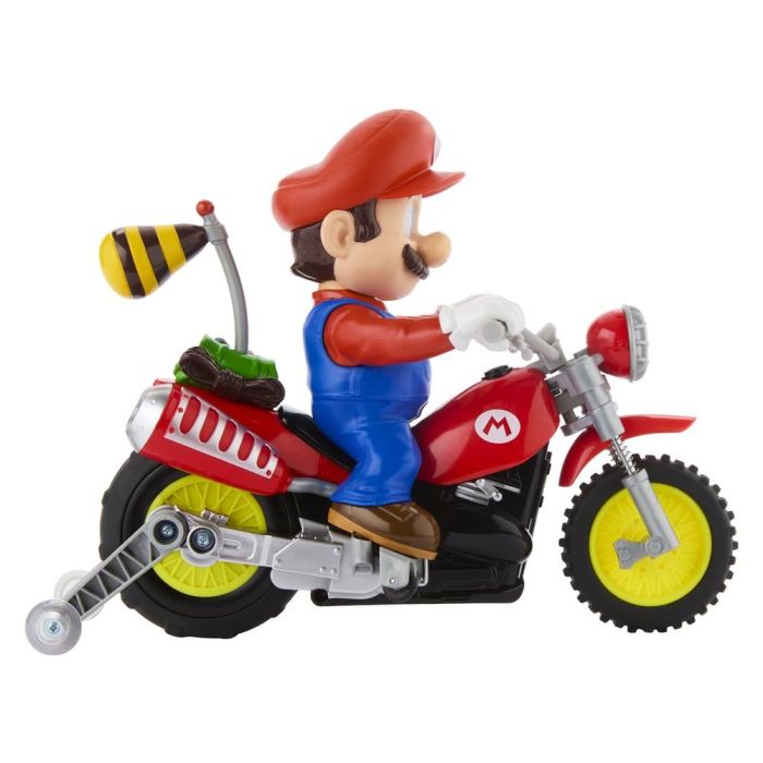 The Super Mario Galaxy Movie Hot Wheels RC Vehicle Mario Wheelie Motocross