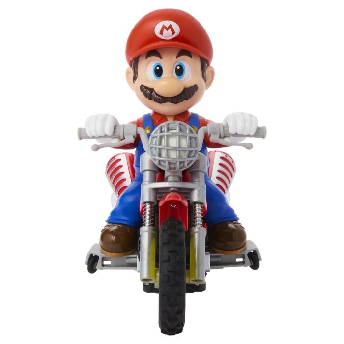 The Super Mario Galaxy Movie Hot Wheels RC Vehicle Mario Wheelie Motocross