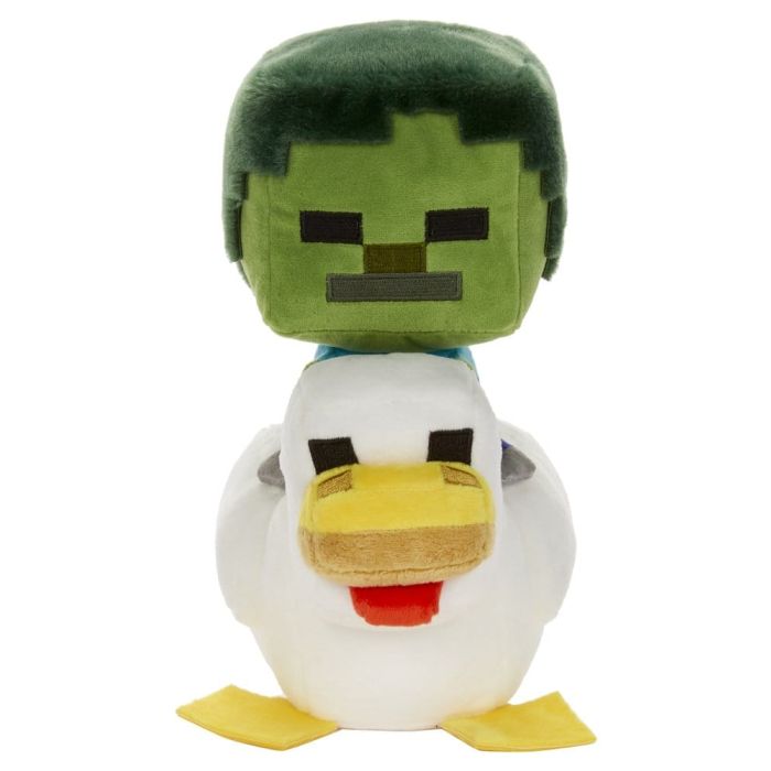 Minecraft Deluxe Plush Figure Chicken Jockey 20 cm