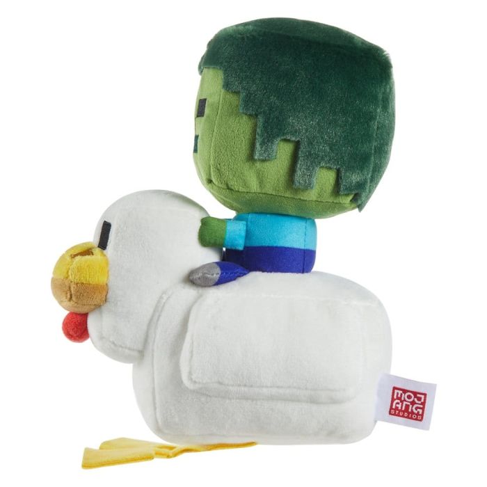 Minecraft Deluxe Plush Figure Chicken Jockey 20 cm