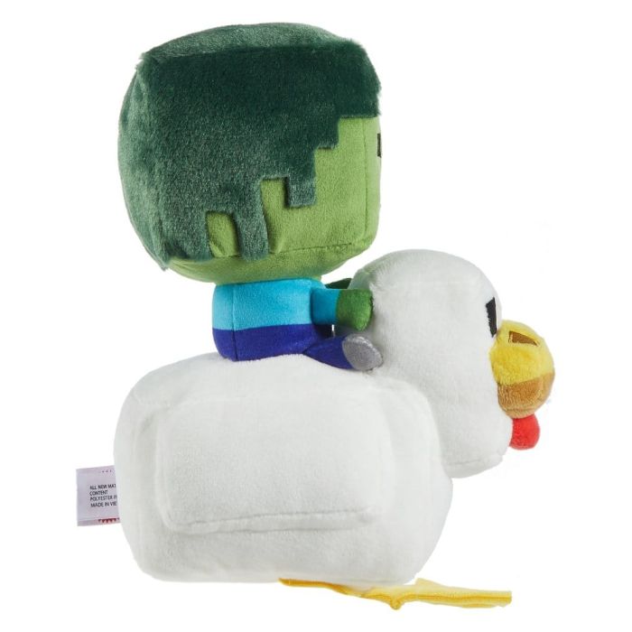 Minecraft Deluxe Plush Figure Chicken Jockey 20 cm
