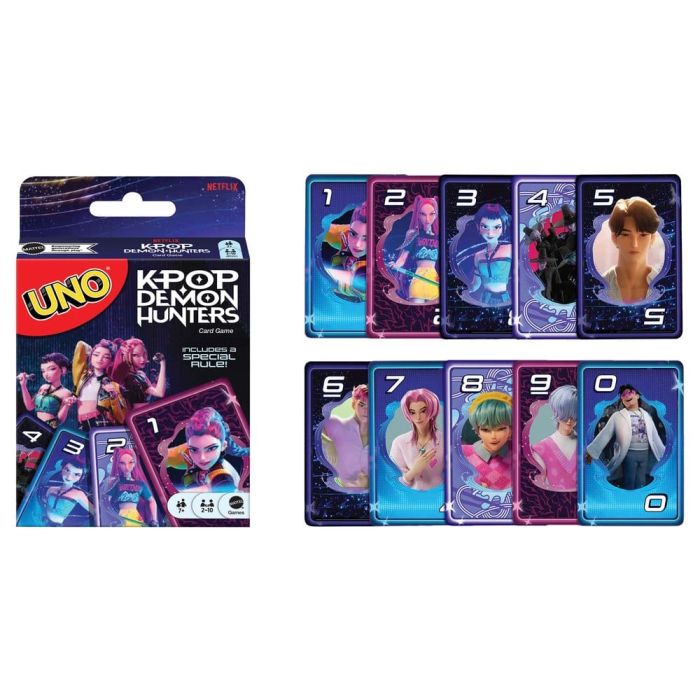 KPop Demon Hunters UNO Card Game