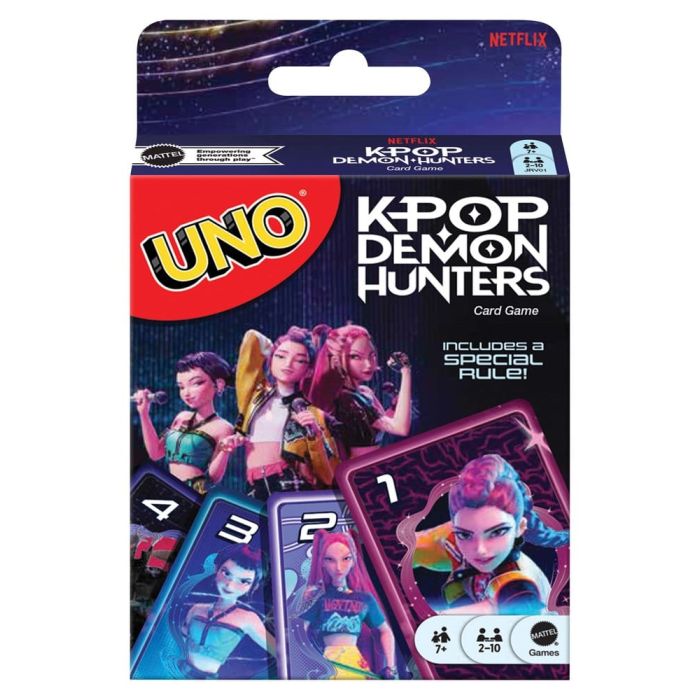 KPop Demon Hunters UNO Card Game