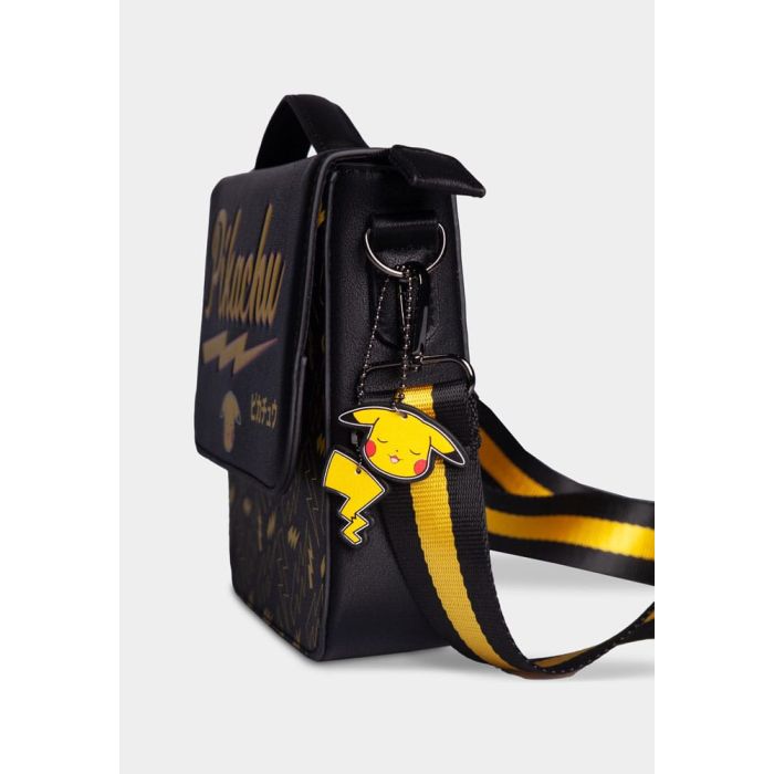 Pokemon PU Leather Messenger Bag Pikachu