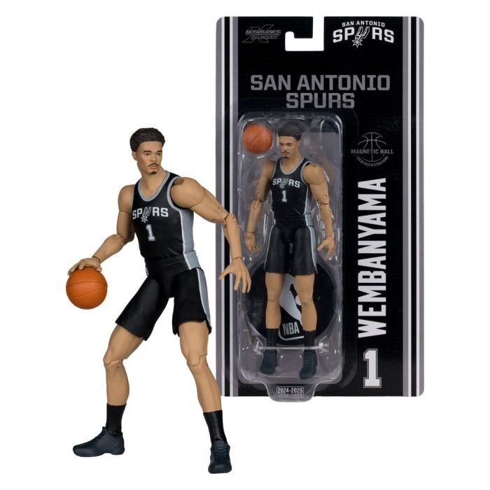 NBA SportsPicks Action Figure Victor Wembanyama (San Antonio Spurs) 17 cm