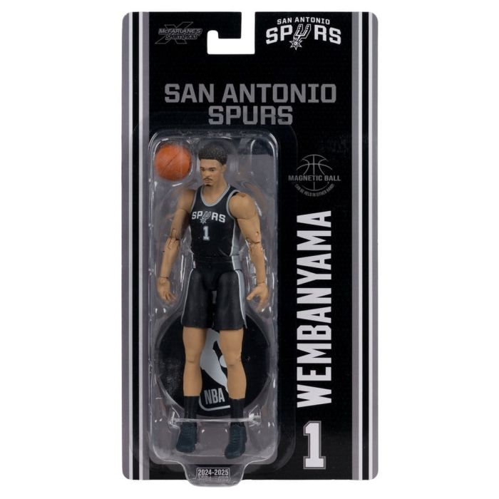 NBA SportsPicks Action Figure Victor Wembanyama (San Antonio Spurs) 17 cm