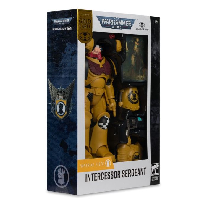 Warhammer 40,000 Action Figure Intercessor Sergeant (Imperial Fist) (Gold Label) 18 cm