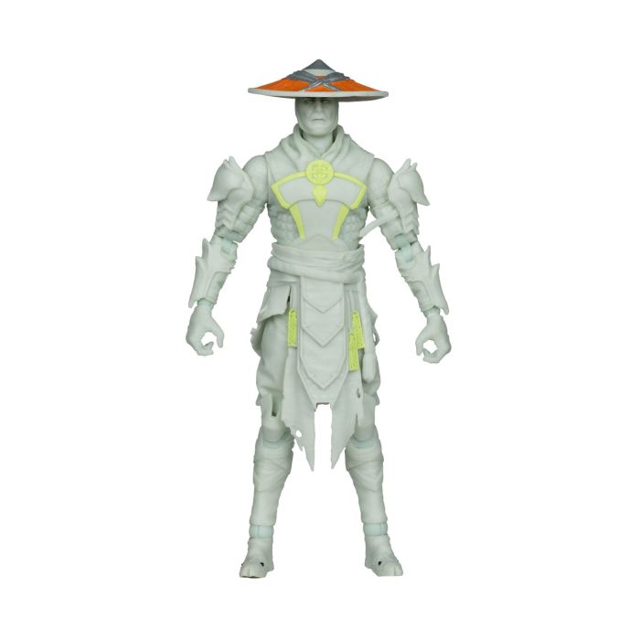 Mortal Kombat Action Figure Glow in the Dark Edition Raiden (Gold Label) 18 cm