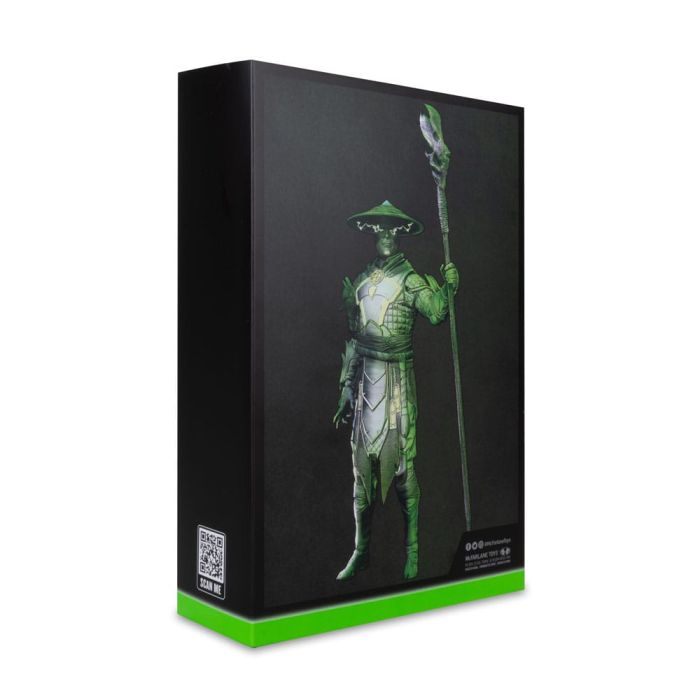 Mortal Kombat Action Figure Glow in the Dark Edition Raiden (Gold Label) 18 cm