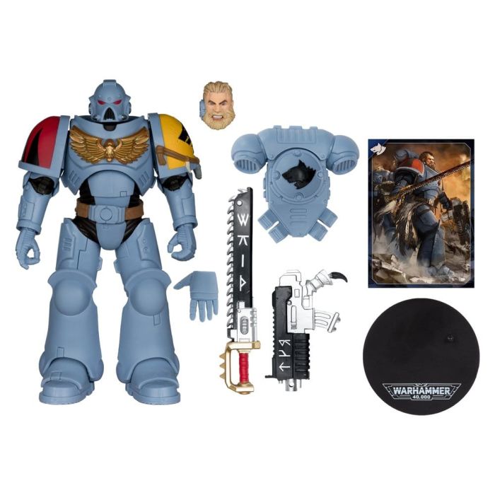 Warhammer 40,000 Action Figure Grey Hunter (Space Wolves) 18 cm