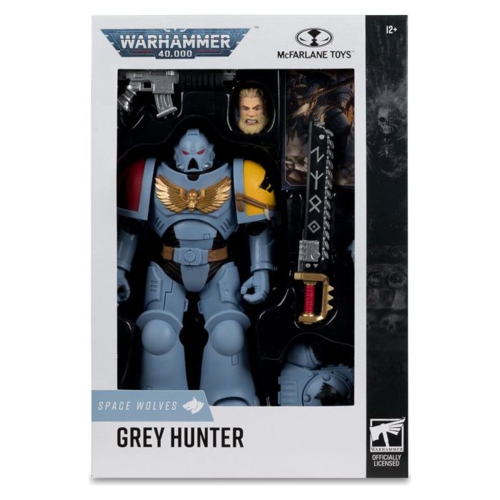 Warhammer 40,000 Action Figure Grey Hunter (Space Wolves) 18 cm
