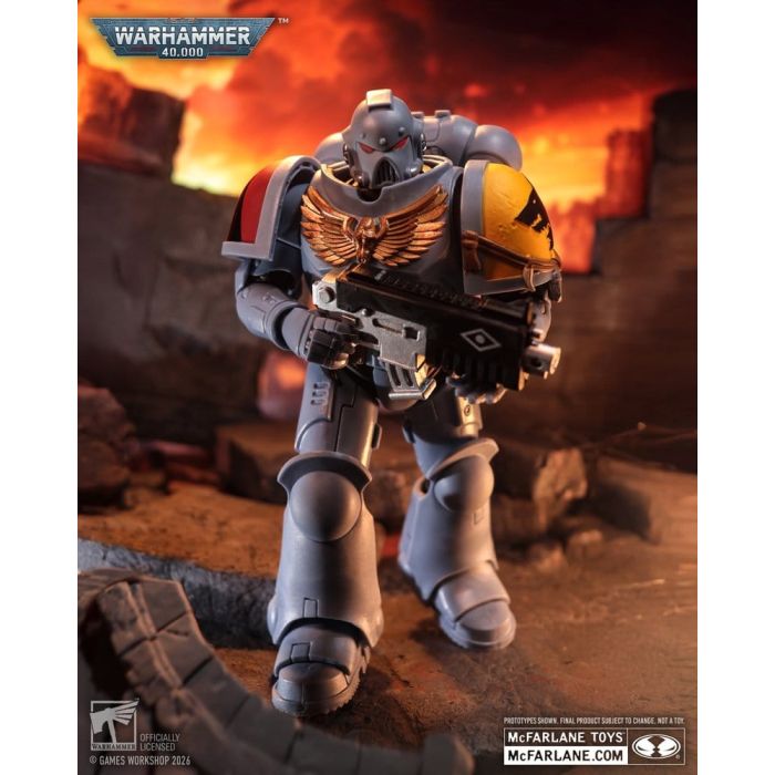 Warhammer 40,000 Action Figure Grey Hunter (Space Wolves) 18 cm