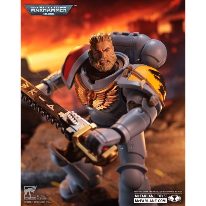 Warhammer 40,000 Action Figure Grey Hunter (Space Wolves) 18 cm