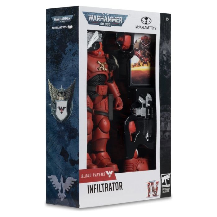 Warhammer 40,000 Action Figure Infiltrator (Blood Ravens ) (Dawn of War 4) 20 cm