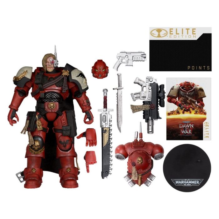 Warhammer 40,000 Dawn of War McFarlane Elite Edition Action Figure Captain Cyrus (Dawn of War 4) 20 cm