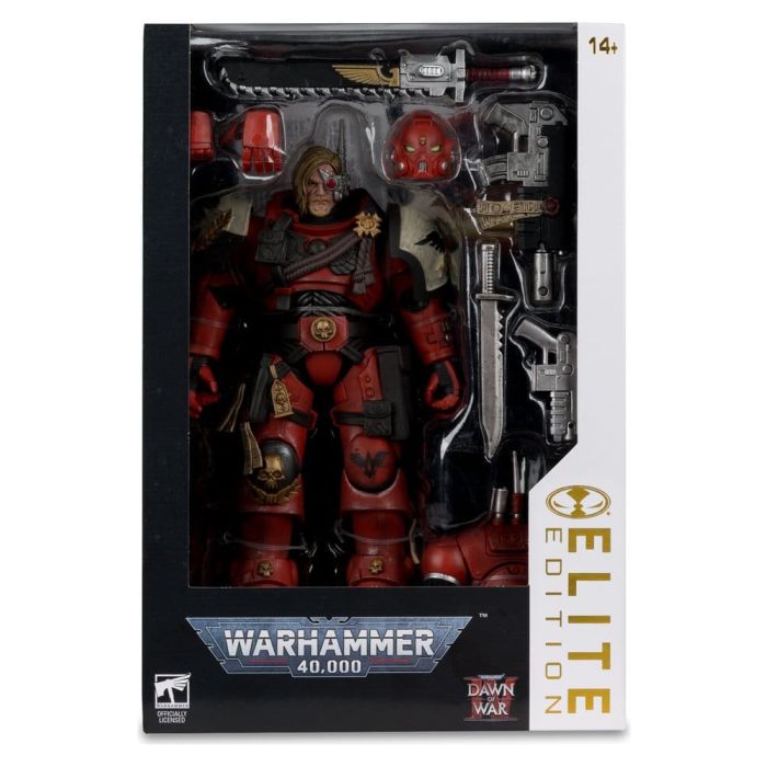 Warhammer 40,000 Dawn of War McFarlane Elite Edition Action Figure Captain Cyrus (Dawn of War 4) 20 cm