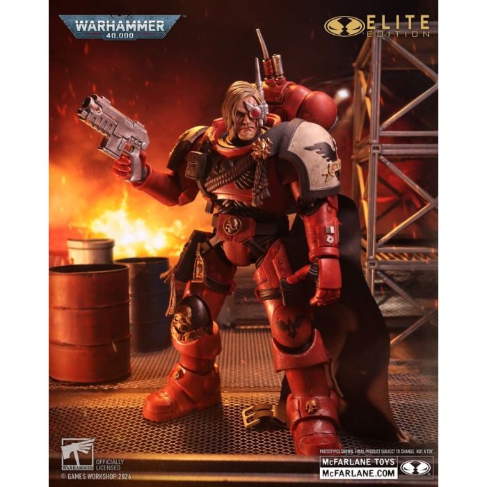 Warhammer 40,000 Dawn of War McFarlane Elite Edition Action Figure Captain Cyrus (Dawn of War 4) 20 cm