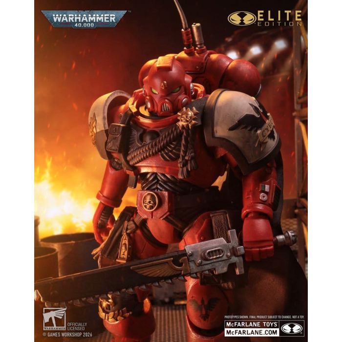 Warhammer 40,000 Dawn of War McFarlane Elite Edition Action Figure Captain Cyrus (Dawn of War 4) 20 cm