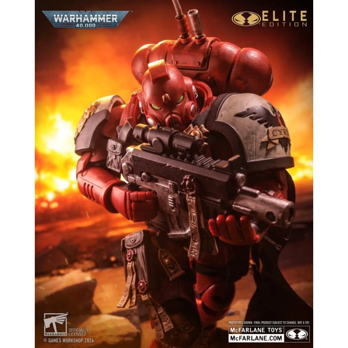 Warhammer 40,000 Dawn of War McFarlane Elite Edition Action Figure Captain Cyrus (Dawn of War 4) 20 cm