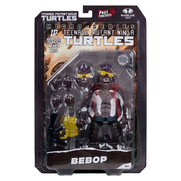 Teenage Mutant Ninja Turtles Page Punchers Action Figure Bebop 16 cm