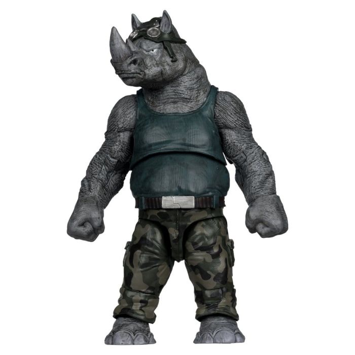 Teenage Mutant Ninja Turtles Page Punchers Action Figure Rocksteady 17 cm