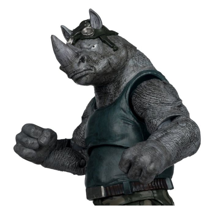 Teenage Mutant Ninja Turtles Page Punchers Action Figure Rocksteady 17 cm