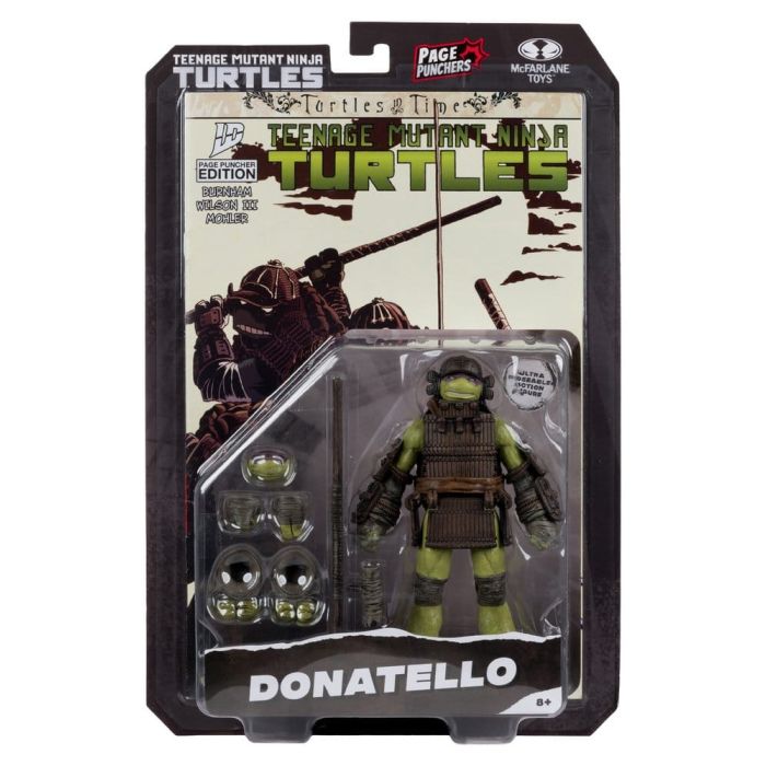 Teenage Mutant Ninja Turtles Page Punchers Action Figure Donatello (Turtles in Time) 13 cm