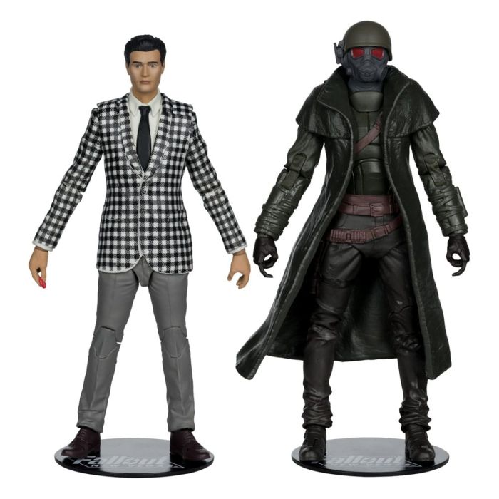 Fallout: New Vegas Statue 2-Pack Riot Ranger Armor & Benny Survivor 18 cm