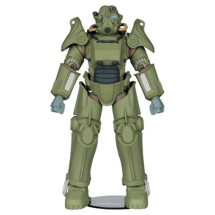 Fallout 76 Gaming Edition Action Figure T-45 Military Armor (Red Platinum Edition) 20 cm
