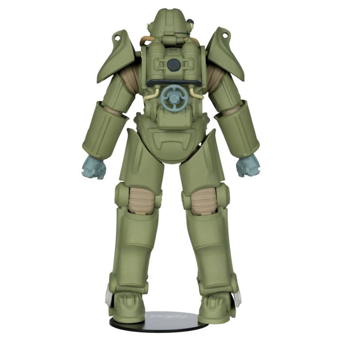 Fallout 76 Gaming Edition Action Figure T-45 Military Armor (Red Platinum Edition) 20 cm