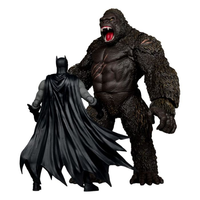 DC Justice League Monsterverse DC Multiverse Action Figures 2-Pack Batman & Kong 29 cm 