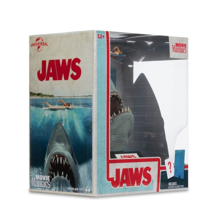 Jaws Movie Maniacs PVC Statue Jaws (50th Anniversary) 16 cm