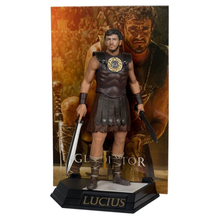Gladiator II Movie Maniacs Action Figure Lucius 16 cm