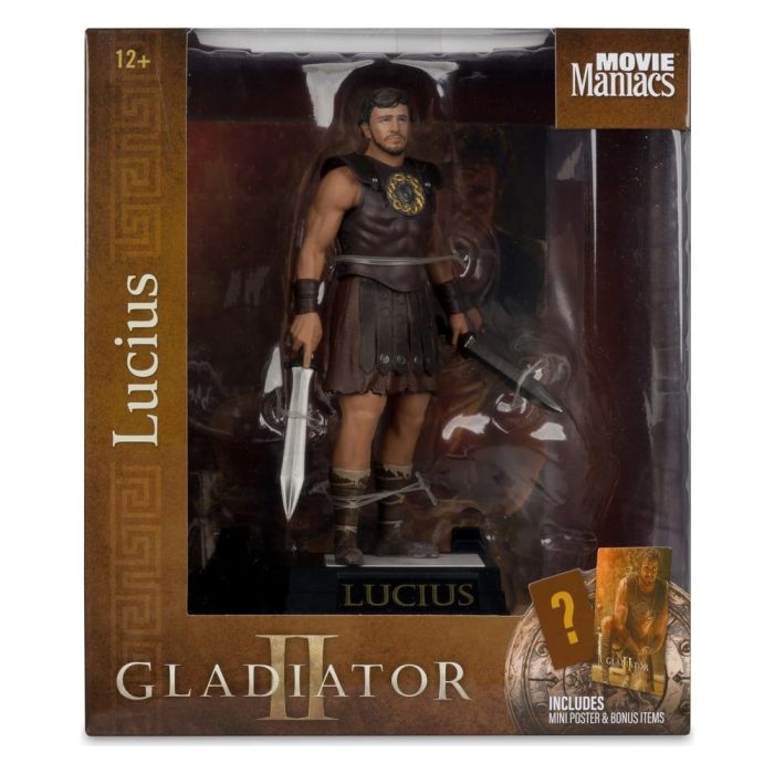 Gladiator II Movie Maniacs Action Figure Lucius 16 cm