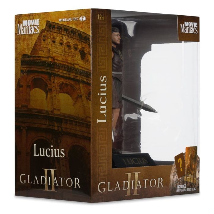 Gladiator II Movie Maniacs Action Figure Lucius 16 cm