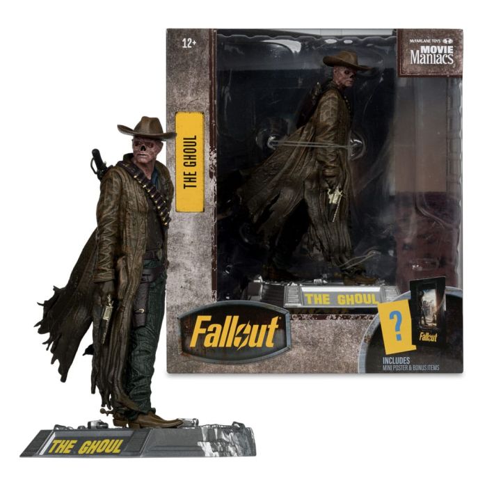 Fallout Movie Maniacs Action Figure The Ghoul (Season 2) 17 cm