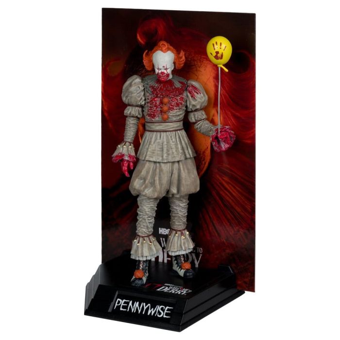 It Welcome to Derry Movie Maniacs Figure Pennywise (Bloody) 16 cm