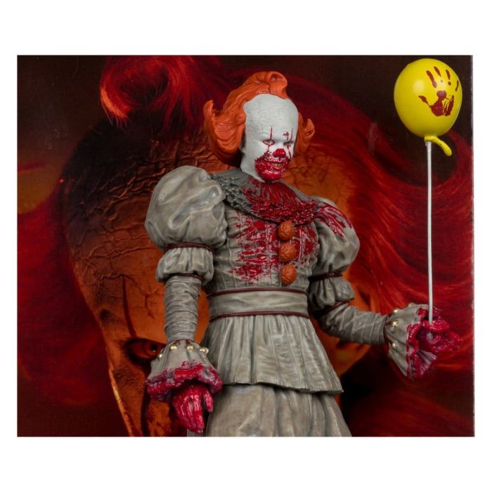 It Welcome to Derry Movie Maniacs Figure Pennywise (Bloody) 16 cm